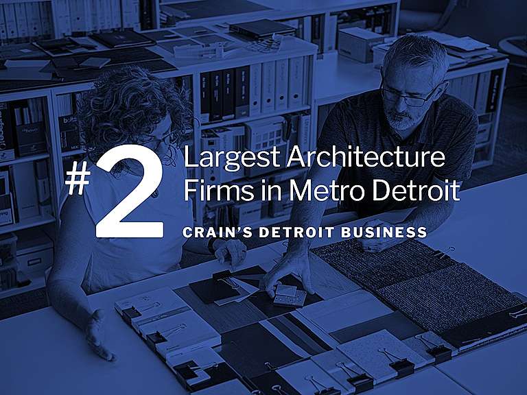 Ghafari Ranks among Crain’s Detroit Business’ Top Architectural Firms