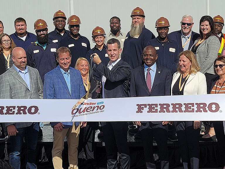 Ferrero Celebrates Completion of Kinder Bueno Factory